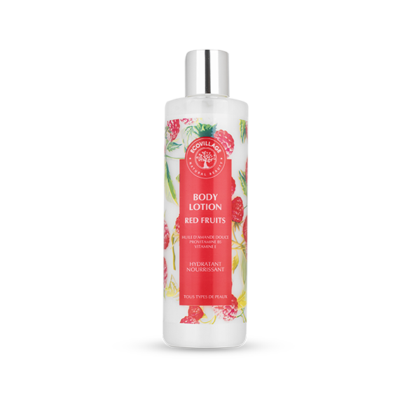 Lotion corporelle fruits rouges
